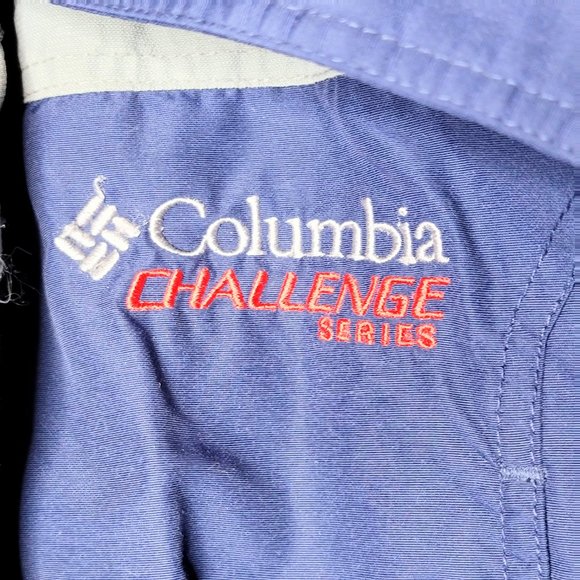 Columbia Challenge Series 90s Core Gray 2-Piece Polar Fleece w/Nylon Jacket SZ M - Picture 5 of 16
